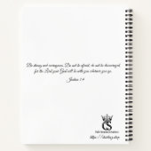 I Am With You Always Custom Photo Notebook  ノートブック (裏面)