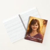 I Am With You Always Custom Photo Notebook  ノートブック (内部)