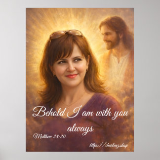 I Am With You Always Extra Large 40x53 Fine Art ポスター