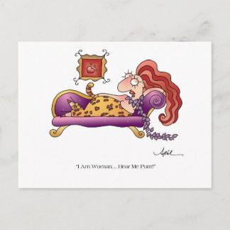 I AM WOMANポストカード（April McCallumより） ポストカード