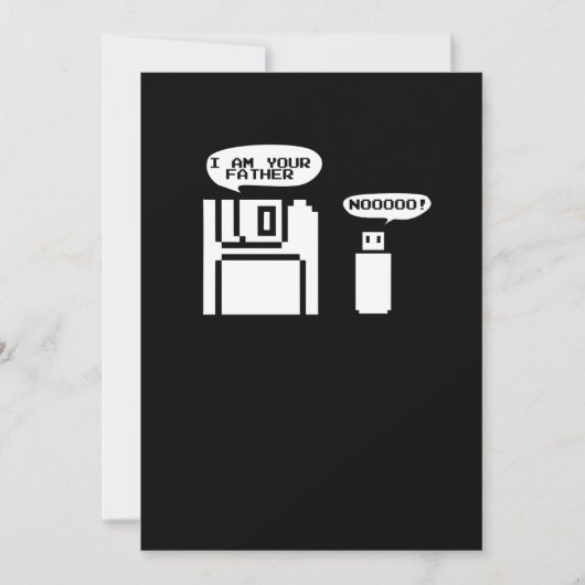 I am Your Pather Nooo(USBフロッピーディスク) 招待状 (正面)