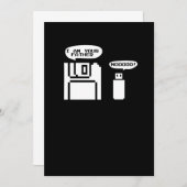 I am Your Pather Nooo(USBフロッピーディスク) 招待状 (正面/裏面)