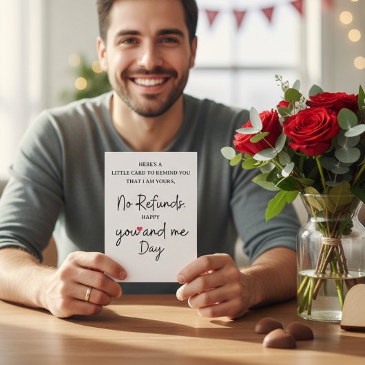 I Am Yours Funny Romantic Anniversary Love Birthda 招待状