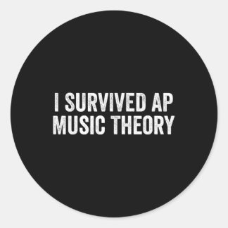 I Ap生き延び音楽おもしろい理論Ap Examination Qu ラウンドシール