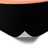 I Ap-peach-ciate YouピーチおもしろいプンダークBG ポスター (角)