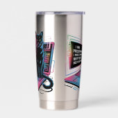 I are programmer, I make computer BEEP BOOP BEEP 保温保冷タンブラー (左面)