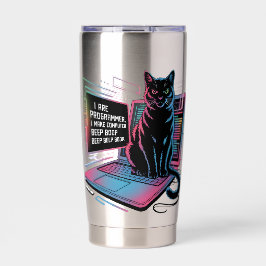 I are programmer, I make computer BEEP BOOP BEEP 保温保冷タンブラー