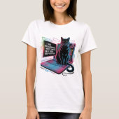 I are programmer, I make computer BEEP BOOP BEEP Tシャツ (正面)