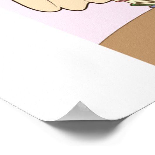 I arrange my priorities Wall art ポスター (角)