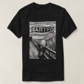 I Artedアーティストアート先生ペイおもしろいトギフト Tシャツ (デザイン正面)