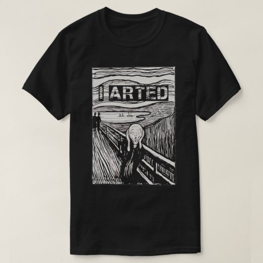I Artedアーティストアート先生ペイおもしろいトギフト Tシャツ (デザイン正面)