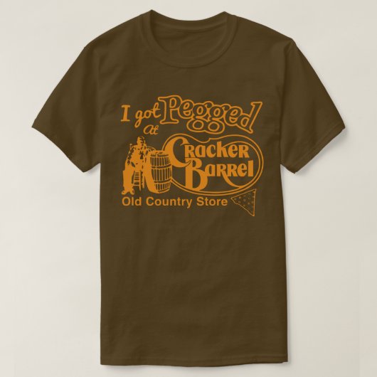 I At 得 Peged an American chain of restaurant Tシャツ (デザイン正面)