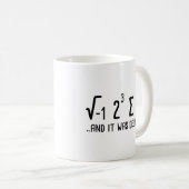 I Ate Some Pie And It Was Delicious コーヒーマグカップ (正面右)