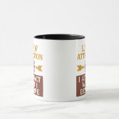 I Attract What I Deserve | Motivational Quote Mug マグカップ (中央)