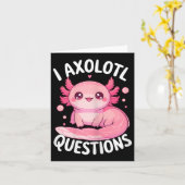 I Axolotlの質問 カード (黄色い花)