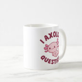 I Axolotlの質問 コーヒーマグカップ (正面右)
