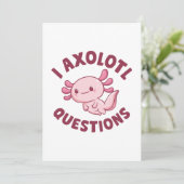 I Axolotlの質問 サンキューカード (スタンド正面)
