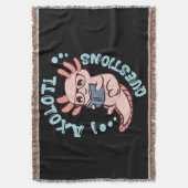 I Axolotlの質問 スローブランケット (正面縦)