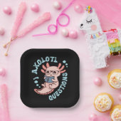 I Axolotlの質問 ペーパープレート (パーティー)