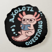 I Axolotlの質問 ラウンドクッション (裏面)