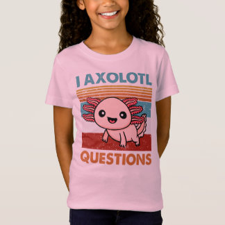 I Axolotl質問、Axolotl恋人ギフト Tシャツ