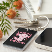 I Axolotl質問Salamander Plush Axolotl キーホルダー (正面右)