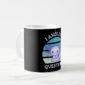 I axolotl questions コーヒーマグカップ (正面左)