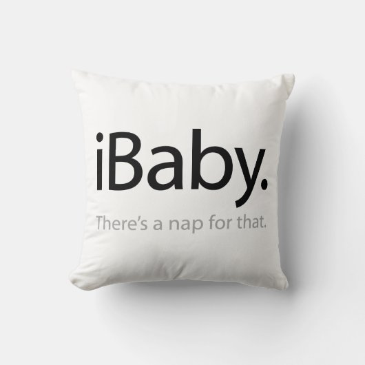 i Baby - そんな時はお昼寝を (iBaby) クッション (正面)