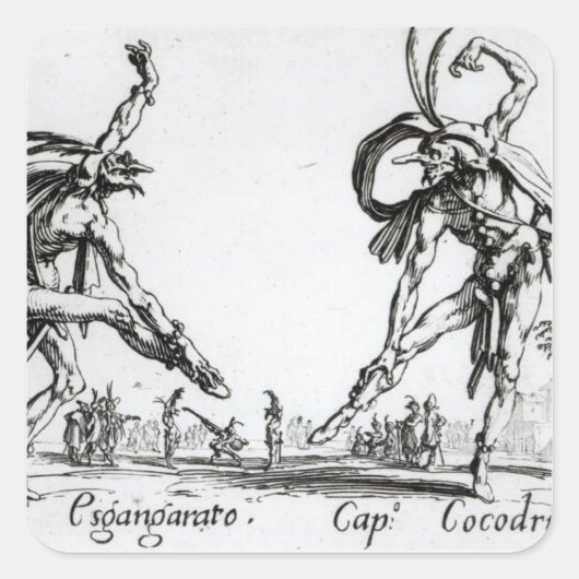 I Balli de SpessaneiまたはLe Grande Chasse スクエアシール (正面)