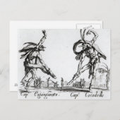 I Balli de SpessaneiまたはLe Grande Chasse ポストカード (正面/裏面)