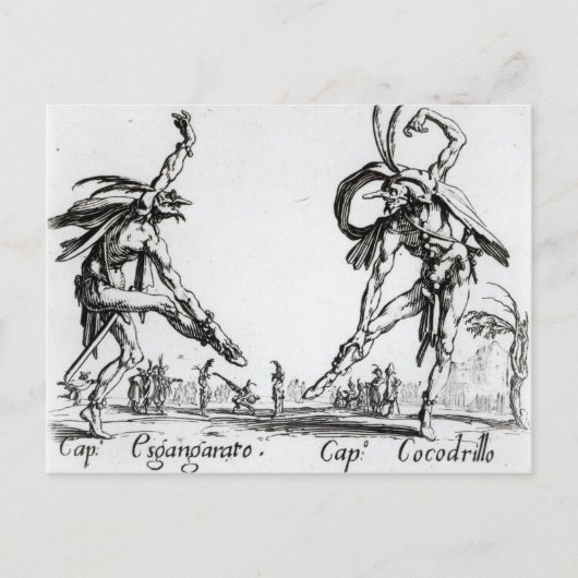 I Balli de SpessaneiまたはLe Grande Chasse ポストカード (正面)