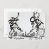 I Balli de SpessaneiまたはLe Grande Chasse ポストカード (正面/裏面)