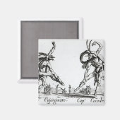 I Balli de SpessaneiまたはLe Grande Chasse マグネット (正面/裏面)