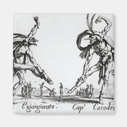 I Balli de SpessaneiまたはLe Grande Chasse マグネット (正面)