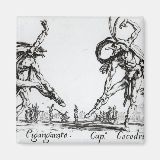 I Balli de SpessaneiまたはLe Grande Chasse マグネット (正面)