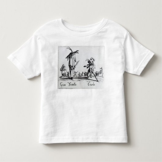 I Balli de Spessanei、かLe Grande Chasse トドラーTシャツ (正面)
