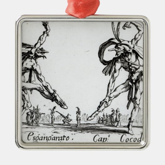 I Balli de Spessanei、かLe Grande Chasse メタルオーナメント (正面)