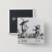 I Balli de Spessanei、かLe Grande Chasse 缶バッジ (正面&裏面)