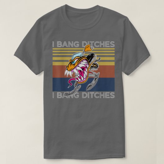 I Bang Ditchesの上に移動ロアの雪 Tシャツ (デザイン正面)