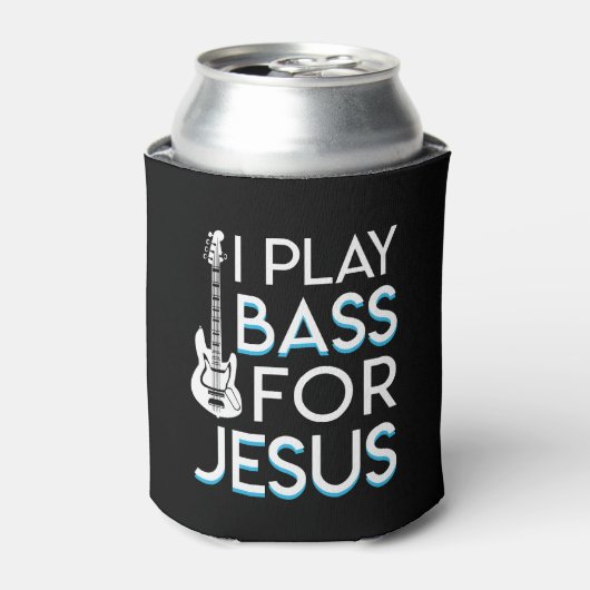 I Bass 遊 Jesus Christian Bass Guitar 缶クーラー (缶正面)