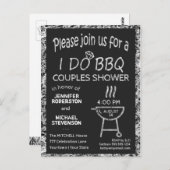 I | BBQ |カップルシャワー ポストカード (正面/裏面)