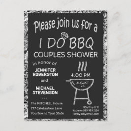 I | BBQ |カップルシャワー ポストカード