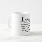 「i befee e」コーヒーマグ コーヒーマグカップ (正面左)