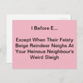 I Before Eはがき ポストカード (正面/裏面)