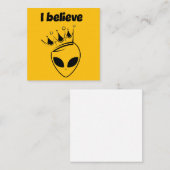 I believe スクエア名刺 (正面/裏面)