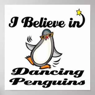 i believe in dancing penguins ポスター