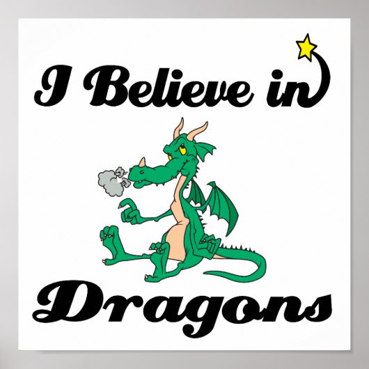 i believe in dragons ポスター (正面)