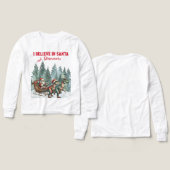 I Believe in Santa and Dinosaurs (デザイン 正面＆背面)