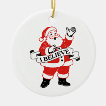 I Believe in Santa - Vintage Art