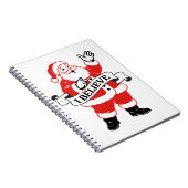 I Believe in Santa - Vintage Art ノートブック (右側)